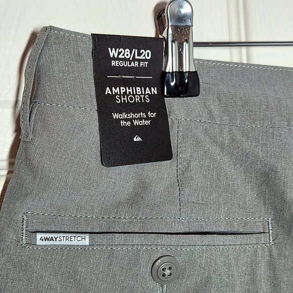 Quiksilver Amphibian Men’s Shorts – Size W28 / L20 Regular Fit - Picture 4 of 7